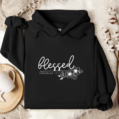 All-matching Hooded Solid Color Printing Sweater