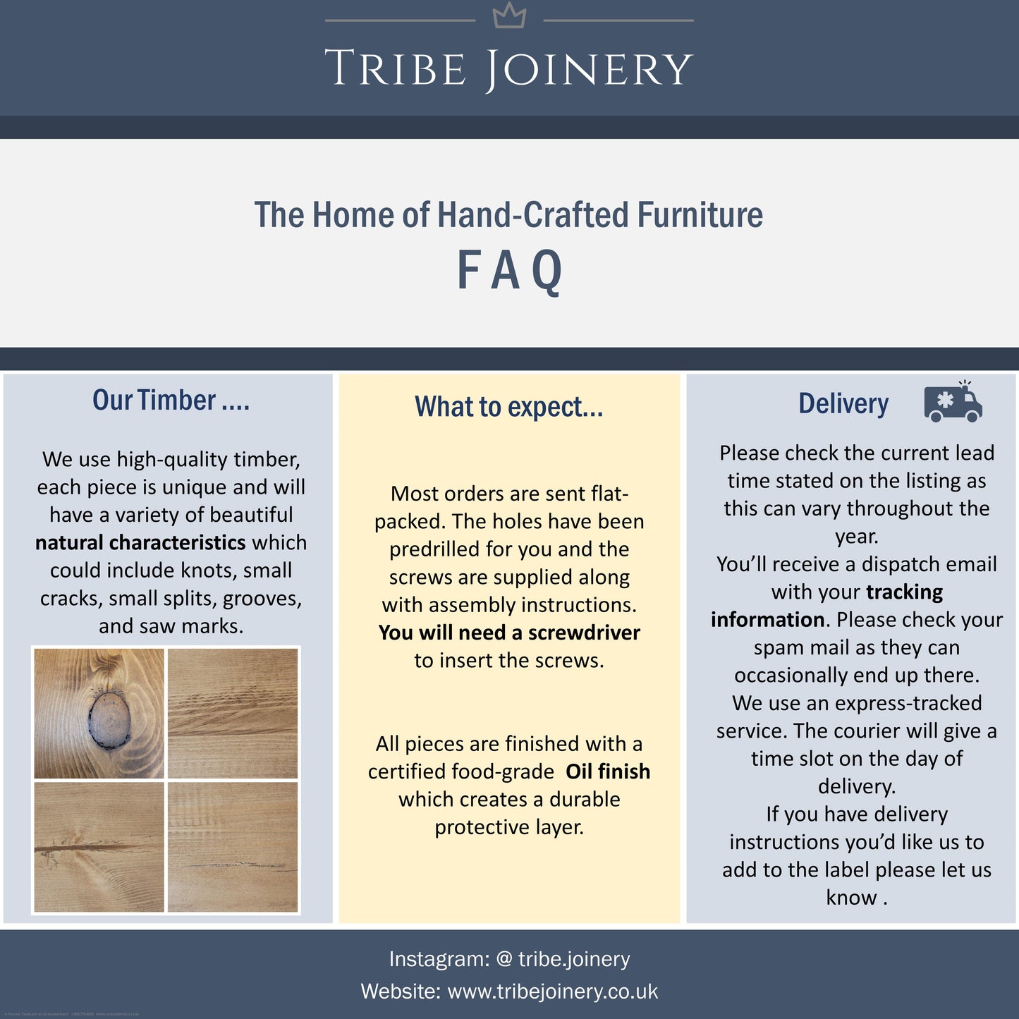 MOKA Bedside Table / Side Table / Bedroom Furniture