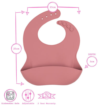 Silicone Baby Weaning Bib