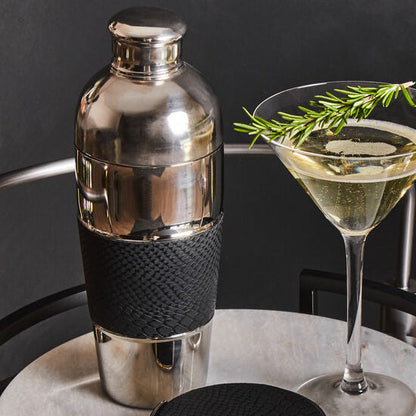 Mixology Silver Finish Cocktail Shaker