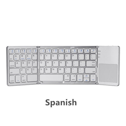 Ultra-thin Tri-fold Folding Touch Keyboard