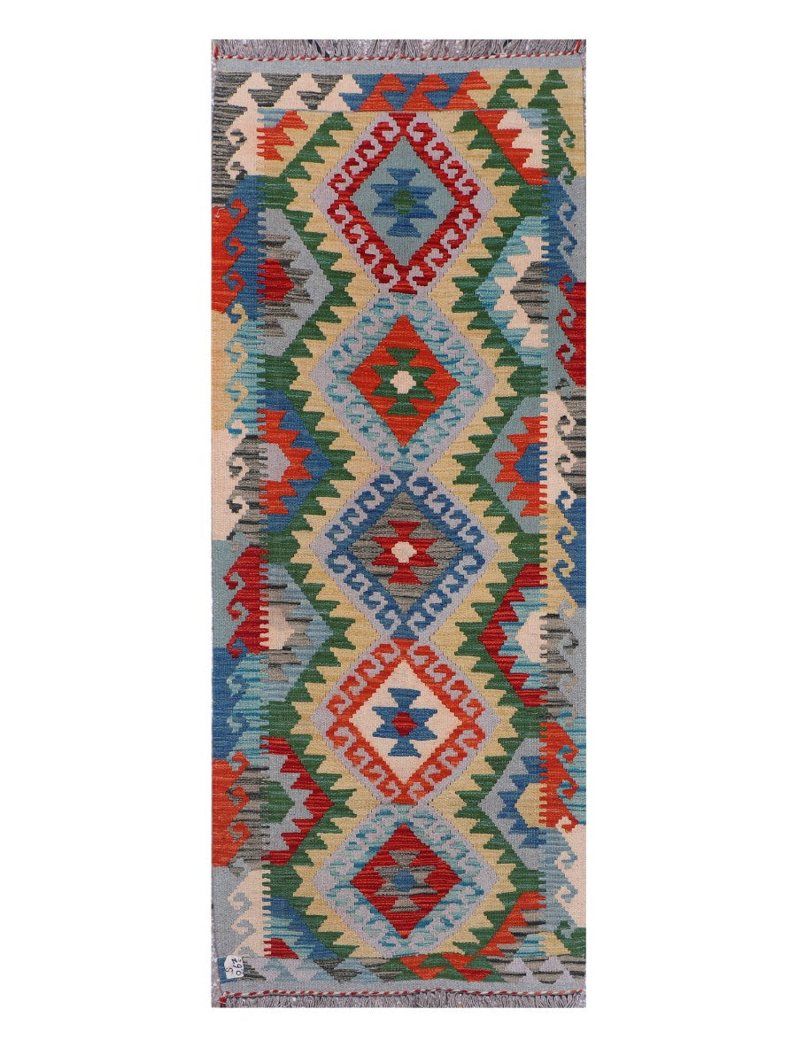 Maimana Kilim - 204 x 79 cm