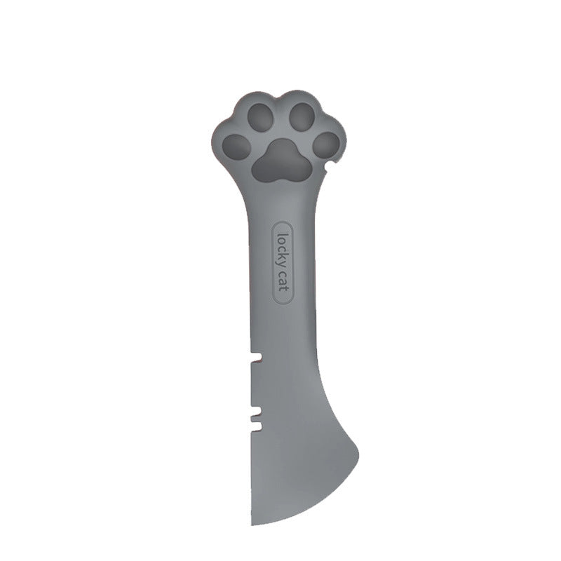 Multifunctional can opener for pet canned spoon