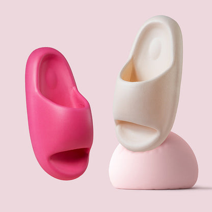 Premium Soft Bread Slippers - Comfortable Summer Bathroom Slides for Women & Men