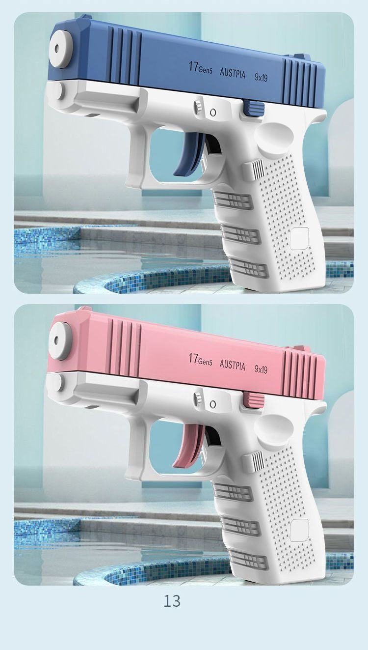 Water Gun Toy New Automatic Continuous Hair Children Automatic Water Spray