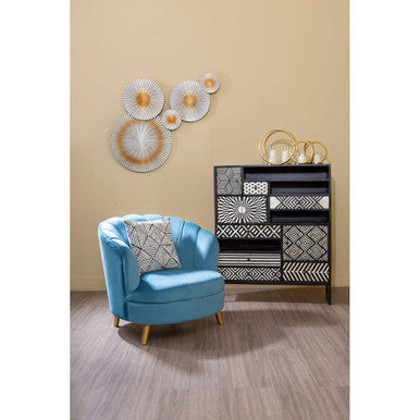 Nason Abstract Discs Wall Sculpture