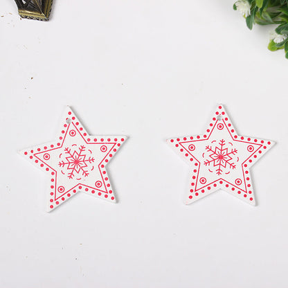 Creative wooden Christmas gift ornaments