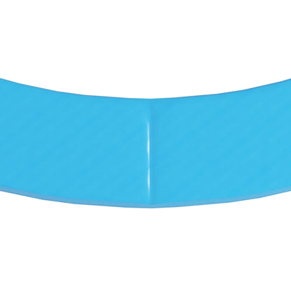 HOMCOM 12ft Trampoline Accessories Safety Pad Φ366cm Replacement Surround Padding Thick Foam Pads Light Blue