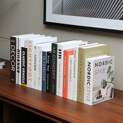 Simulation Book Ornaments Fake Book Decoration Props Book