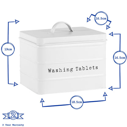 Vintage Washing Tablets Tin
