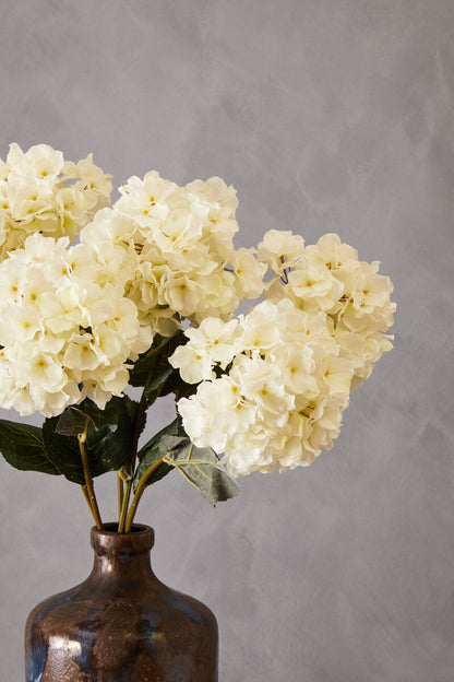 Fiori Cream Hydrangea Flower Stem