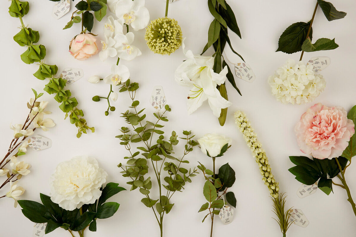 Fiori Cream Hydrangea Flower Stem