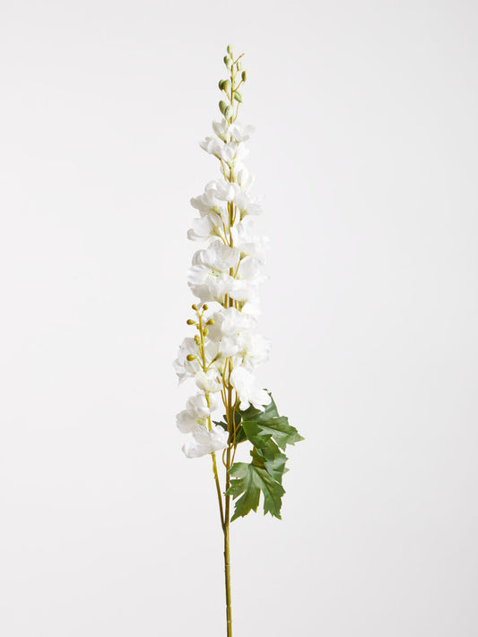 Fiori Tall White Delphinium Flower Stem