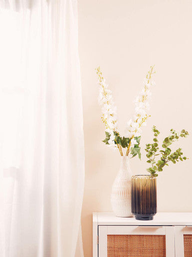 Fiori Tall White Delphinium Flower Stem