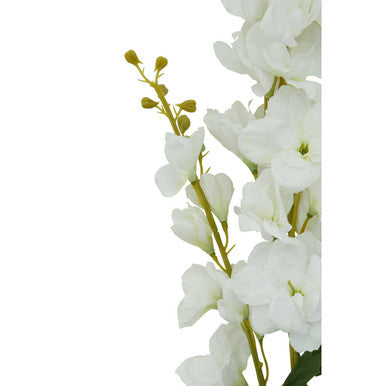 Fiori Tall White Delphinium Flower Stem