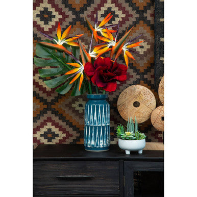 Fiori Burgundy Amarylilis Flower Stem