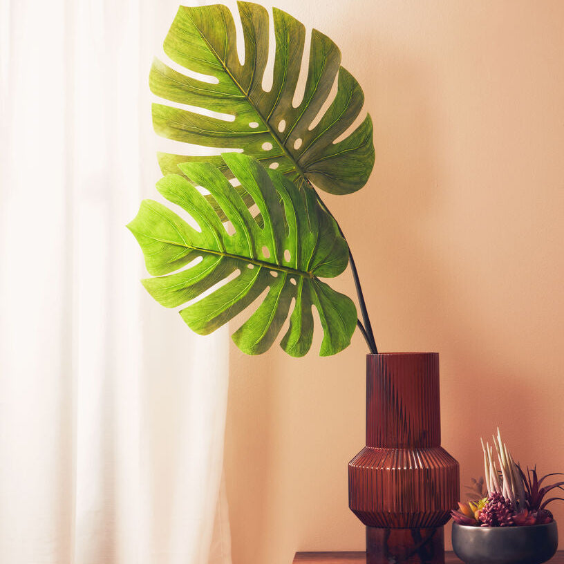 Fiori Tall Monstera Palm Stem