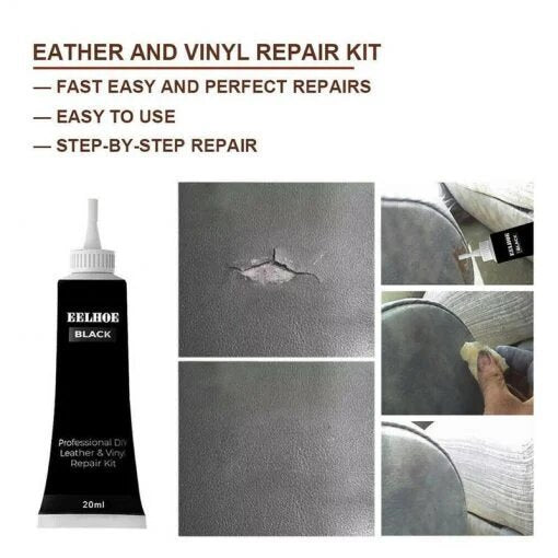 Leather repair paste