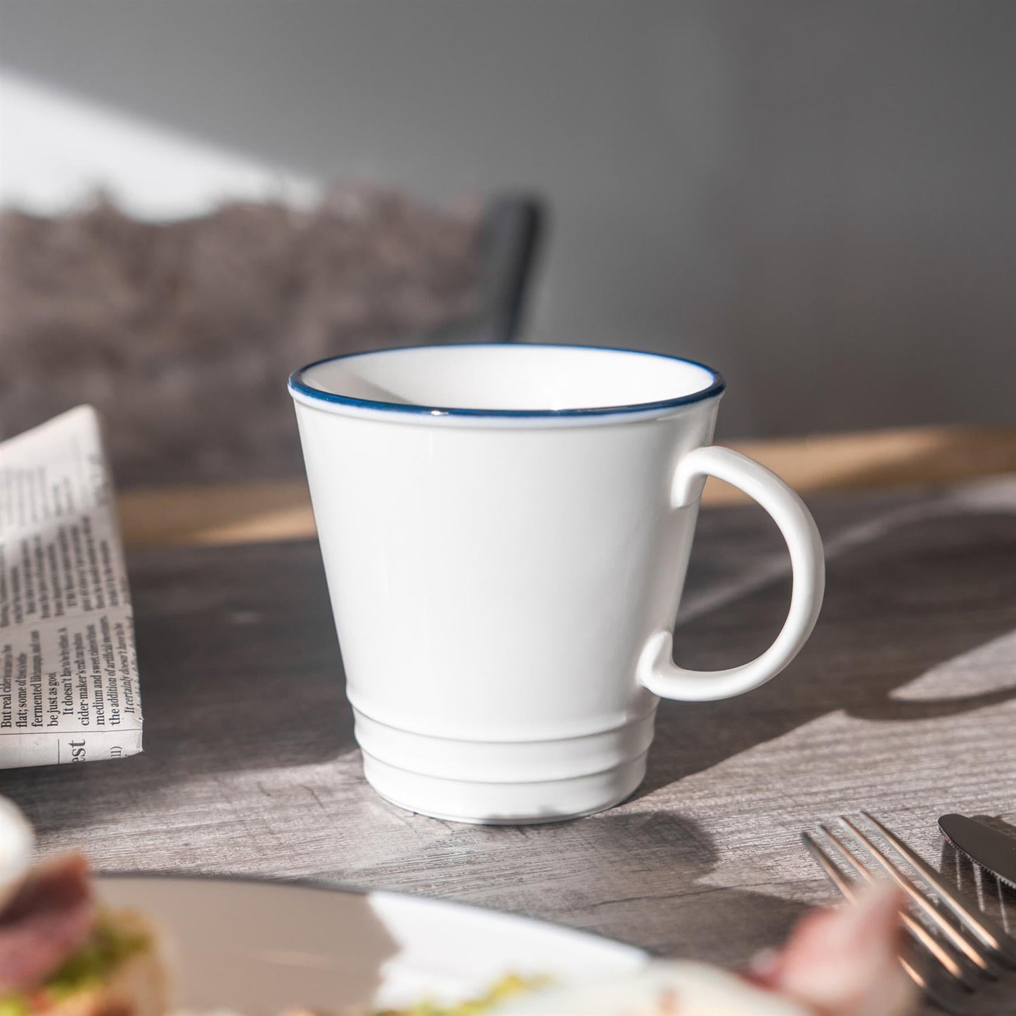 16pc Farmhouse Porcelain Dinner Set