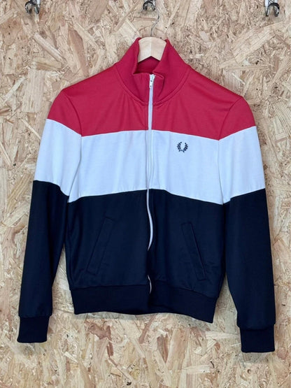 Vintage Womens Fred Perry Tracksuit Top , Size 10 #187
