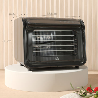 HOMCOM 35-70\'c2\'b0C Six-Tray Food Dehydrator - Black
