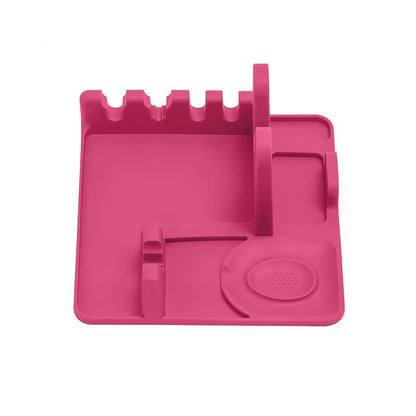 Silicone Pot Lid Rack, Kitchen Storage Rack, Pot Lid, Soup Spoon Pad, Seated Spatula Rack, Household Storage Rack