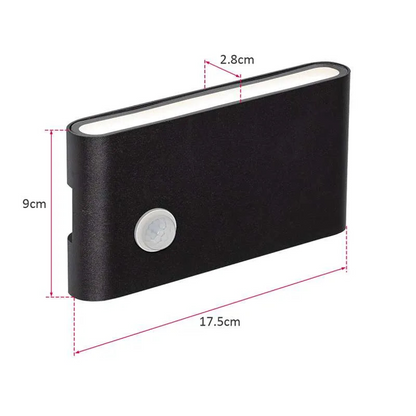 12W LED Motion Sensor Porch Lights | IP54 Outdoor Security~4497