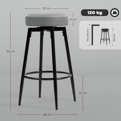 Height bar stool