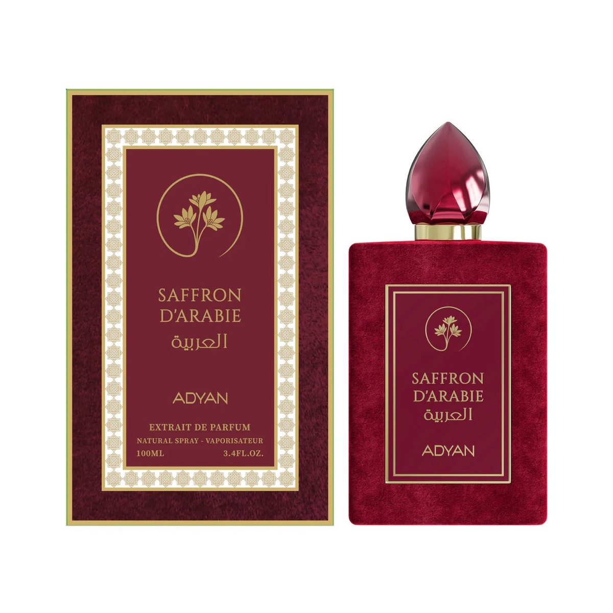 Saffron D’Arabie by Adyan – Extrait de Parfum (100ml)