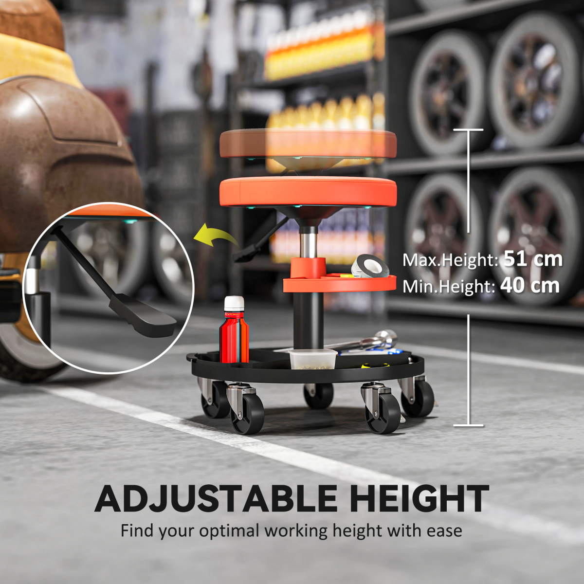 Mechanic Stool