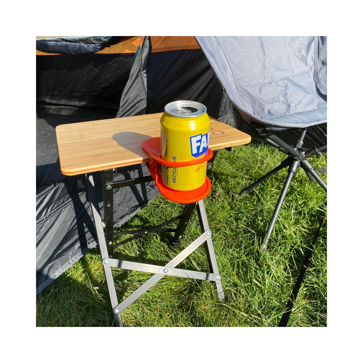 2 Fold - Camping Bamboo Stool