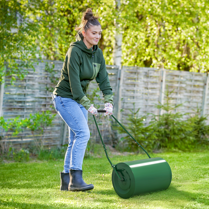 Heavy-Duty Lawn Roller - Efficient Flattening Tool for Perfect Lawns