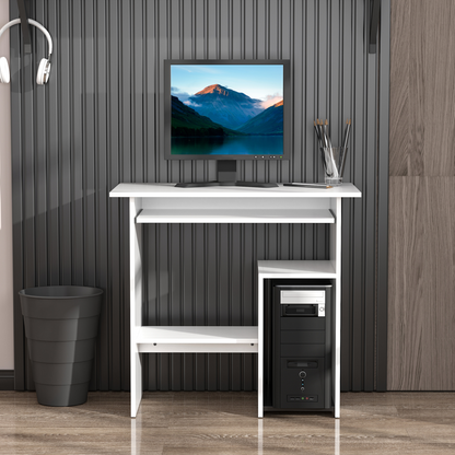 Computer Desk, 73.5H cm-White
