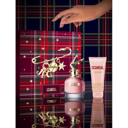 Jean Paul Gaultier Scandal Gift Set (Eau De Parfum Spray 80ml  Body Lotion 75ml  Eau De Parfum Spray 10ml)