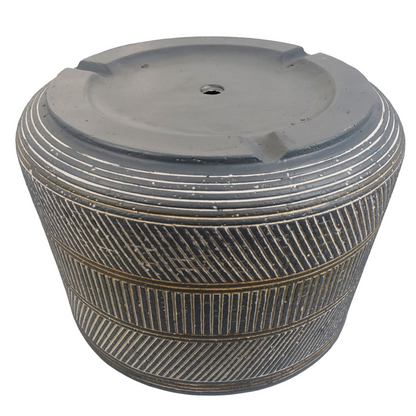 29cm x 43cm Large Maral Planter with Etching Composite Plant Pot