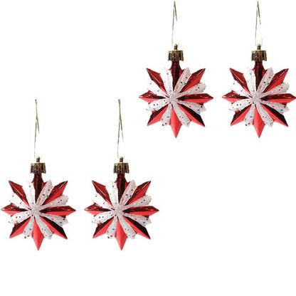 Christmas Painted Special-shaped Ball Pendant