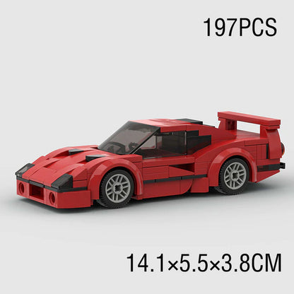 Car Model Compatible Building Block Puzzle Decompression Assembling Toys