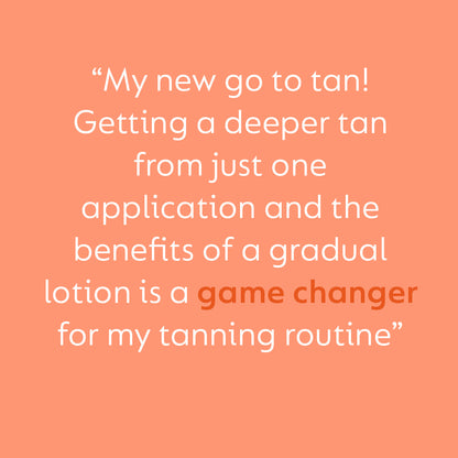 He-Shi Med/Dark Gradual Tan - Guide Colour - Easy to Apply Self Tan