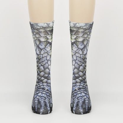 3D Animal Foot Print Socks Printed Socks