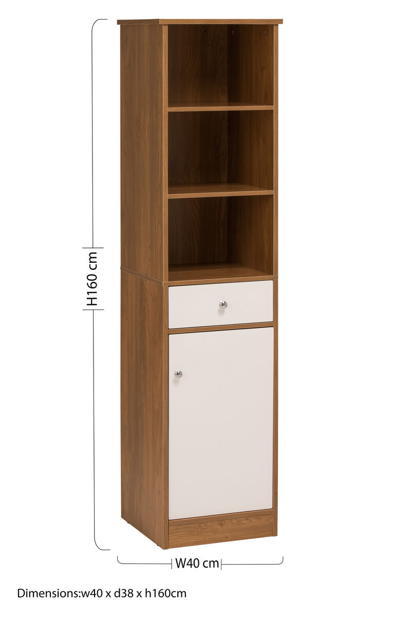 Vida Oak Effect Floor Standing Cabinet