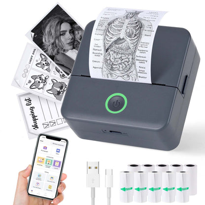 Portable Thermal Printer For Wrong Questions