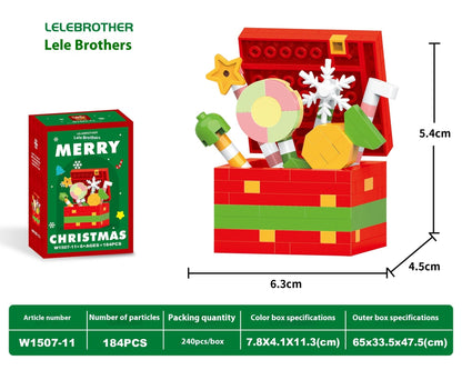 Christmas Day Series Snowman Assembly Blocks