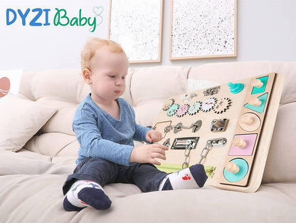 DYZI Montessori Busy Board for Toddlers