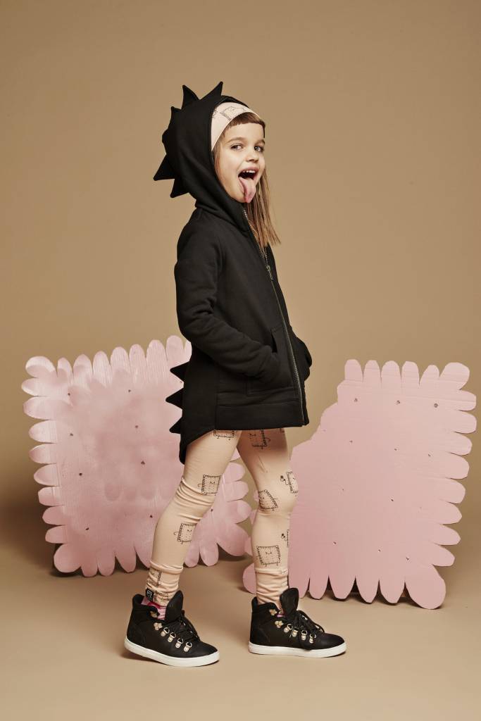 Baby hooded children's jacket