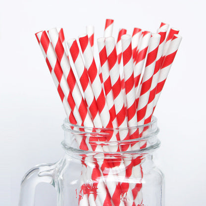Disposable paper straws
