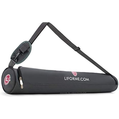 Liforme Travel Yoga mat – Patented Alignment System, Warrior-like Grip, Non-slip, Eco-friendly and Biodegradable, Ultra-lightweight, Sweat resistant, Long, Wide and Thick