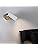 Wall Light with Switch White, 2 x Wooden Wall Sconces Vintage Aluminium Adjustable Lampshade, Industrial Wall Light for Indoor Compact Bedrooms, Hallways, Office, Living Room, Gu10