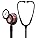 3M Littmann Classic III Monitoring Stethoscope, Rainbow-Finish Chestpiece, black stem and headset, Black Tube, 69 cm, 5870