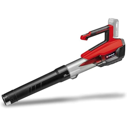 Einhell Power X-Change 18V Cordless Leaf Blower - Powerful (670 m³/h Blow Rate) Garden Blower With Brushless Motor And Turbo Switch - GP-LB 18/200 Li E Solo Garden Blower (Battery Not Included)