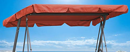 Quick-Star Replacement Roof Universal 3 Seater Patio Replacement Cover Sun Canopy Swing Roof